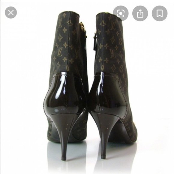 Louis Vuitton Brompton Patent leather boots - Picture 3 of 6